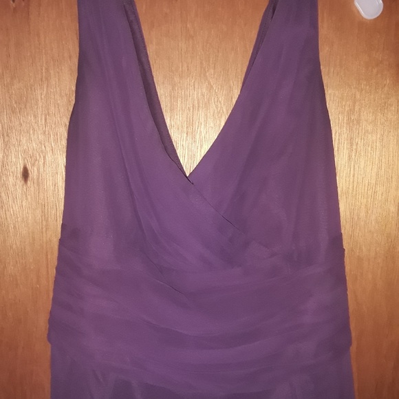 Long Plum dress - Picture 1 of 5